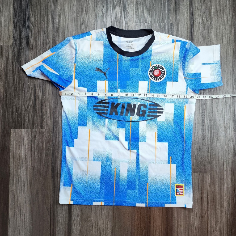 Big Apple United Jersey Football Shirt Multicolor Puma Mens Size Medium #7 - Picture 3 of 5